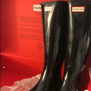 Never worn Hunter boots